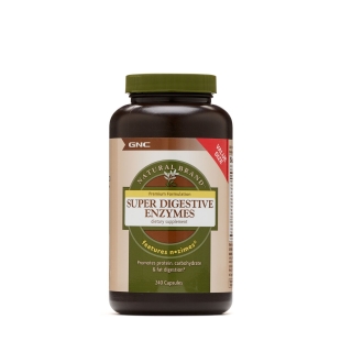 Enzime digestive Natural Brand, 240 capsule, GNC