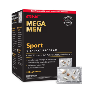 Program Vitapak pentru barbati complex de multivitamine Mega Men, 30 pachete, GNC