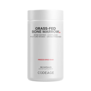 Extract de maduva osoasa de la animale hranite cu iarba 3000 mg extract osos CodeAge, 180 capsule, GNC