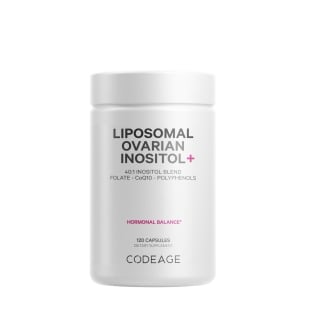 Myo-inozitol ovarian cu coenzima Q10 CodeAge, 120 capsule, GNC