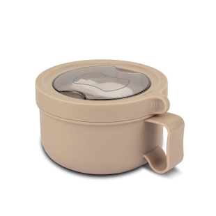 Recipient rotund pentru alimente din oțel inoxidabil