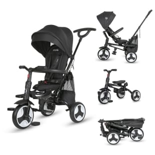 Tricicleta ultrapliabila Coccolle Spectra plus Jet Black