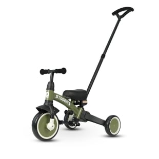 Tricicleta evolutiva pliabila Qplay STAGER Verde