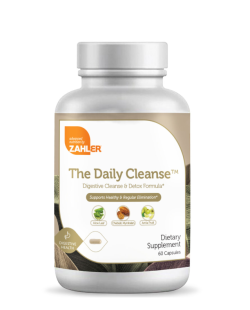 Formula avansata pentru detoxifierea organismului Zahler, 60 capsule, GNC