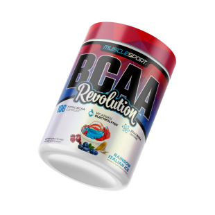 Aminoacizi cu aroma de desert italian MuscleSport, 450 g, GNC