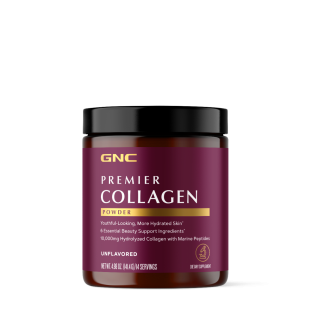 Formula premium de peptide de colagen hidrolizat fara aroma Premier Collagen, 141.4 g, GNC