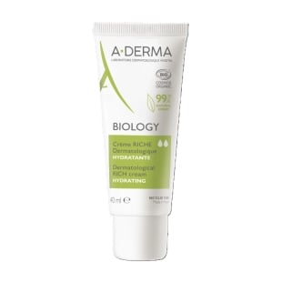 Biology Riche crema hidratanta, 40 ml, A-Derma