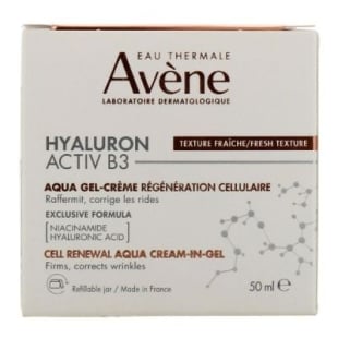 Aqua-gel crema regenerare celulara Hyaluron Activ B3, 50 ml, Avene