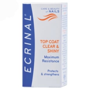 Lac stralucitor pentru unghii Ecrinal, 10 ml, Asepta