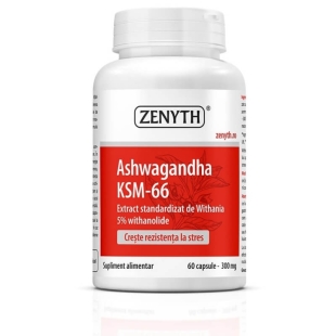 Ashwaghanda KSM-66 300 mg, 60 capsule, Zenyth