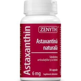 Astaxanthina naturala, 6 mg, 30 capsule, Zenyth