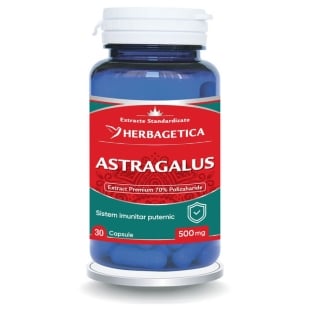 Astragalus, 500 mg, 30 capsule, Herbagetica