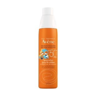 Spray fotoprotectie copii fara urme albe SPF 50+, 200ml, Avene