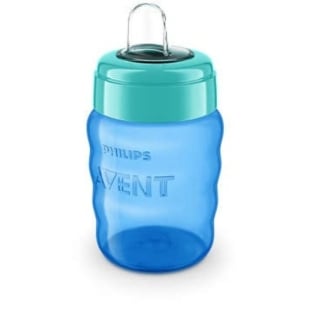 Cana cu tetina de formare pentru baieti SCF553/05, 260ml, Avent