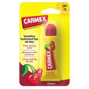 Balsam reparator pentru buze uscate si crapate cu aroma de cherry SPF 15, 10g, Carmex