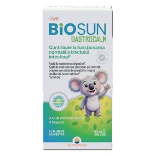 BioSun Gastrocalm solutie, 100 ml, Sun Wave Pharma