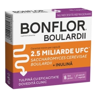 Bonflor Boulardii, 10 capsule, Fiterman Pharma