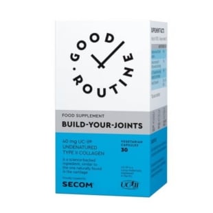Build Your Joints Good Routine, 30 capsule vegetale cu colagen, Secom