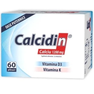 Calcidin, 60 plicuri, Zdrovit