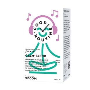 Calm-Blend picaturi pentru copii Good Routine, 30 ml, Secom