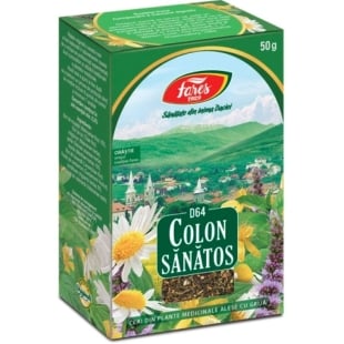 Ceai Colon Sanatos D64, 50 g, Fares