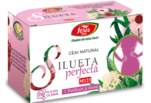 Ceai silueta perfecta purificare si drenaj 20plicuri, Fares