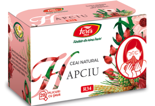Hapciu ceai 20plicuri cu snur, Fares