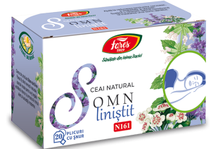 Ceai somn linistit 20plicuri, Fares