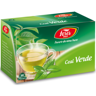 Ceai verde 20plicuri, Fares