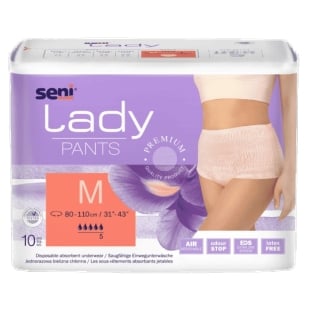 Chiloti incontinenta urinara femei Lady Pants, M, 10 bucati, Seni