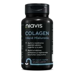Colagen si acid hialuronic, 60 capsule, Niavis