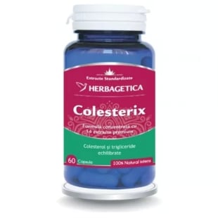 Colesterix, 60 capsule, Herbagetica