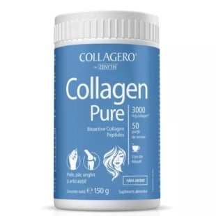 Collagen Pure pulbere fara arome, 150 g, Zenyth
