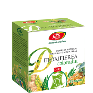Detoxifierea Colonului (D92) 28plicuri, Fares