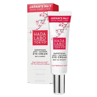 Crema de zi si de noapte anti-oboseala pentru ochi cu super acid hialuronic, 15 ml, Hada Labo Tokyo