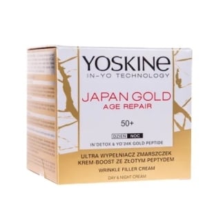 Crema antirid pentru ten 50+ Japan Gold Age Repair, 50 ml, Yoskine