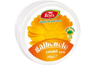 Crema galbenele 20g, Fares