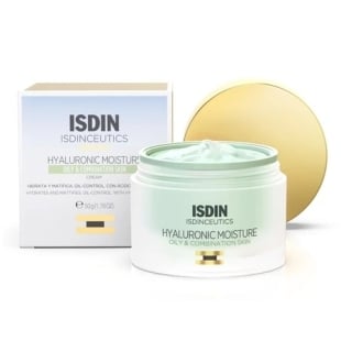 Crema cu acid hialuronic pentru ten gras Isdinceutics, 50 ml, Isdin