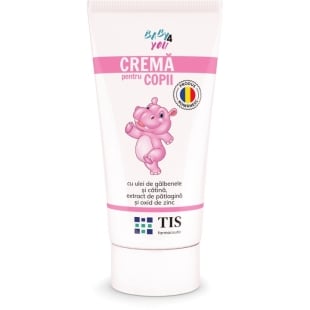 Crema pentru copii cu ulei de catina Baby 4 You, 50 ml, Tis Farmaceutic