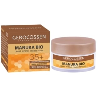 Crema antirid pentru primele riduri cu miere Manuka Bio 35+, 50 ml, Gerocossen
