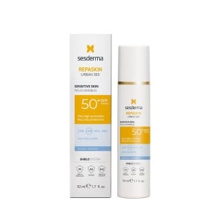 Crema pentru ten sensibil SPF 50 Repaskin Urban 365, 50 ml, Sesderma