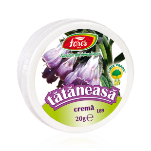 Crema tataneasa 20g, Fares