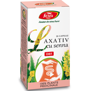 Laxativ cu senna 30caps., Fares