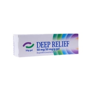 Deep Relief gel, 50mg/30mg, 50 g, Mentholatum