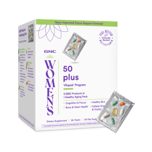 Program Vitapak pentru femei complex de multivitamine 50 Plus, 30 pachete, GNC