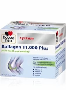 Kollagen 11.000 Plus, 30 flacoane unidoza, Doppelherz