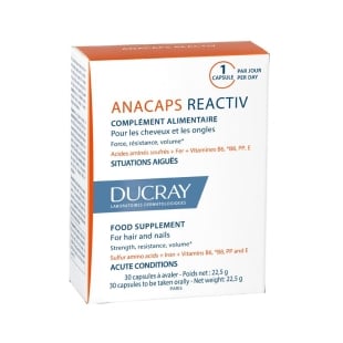 Anacaps Reactiv, 30 capsule, Ducray