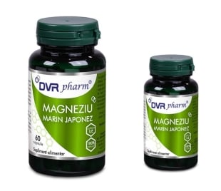 Magneziu Marin Japonez, pachet 60 + 30 capsule, DVR Pharm