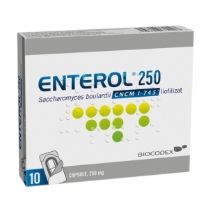 Enterol, 250 mg, 10 capsule, Biocodex