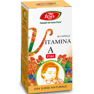 Vitamina A naturala (F161) 30caps., Fares